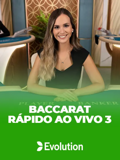 Baccarat Rápido ao Vivo 3