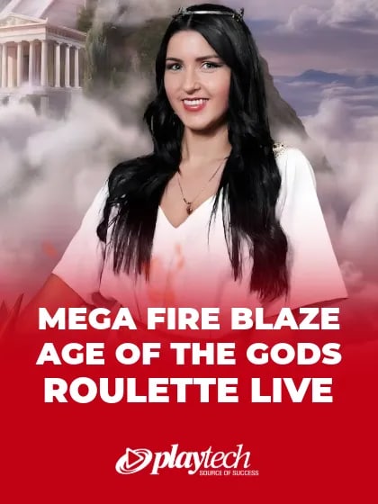 Mega Fire Blaze Age of the Gods Roulette Live